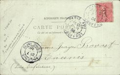 CPA Paris the park Heap