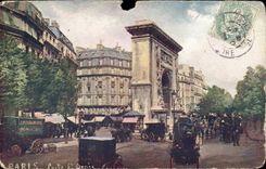 CPA Paris Gate St Denis
