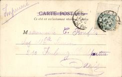 CPA Fantaisie Rubens La vierge Musee du Louvre