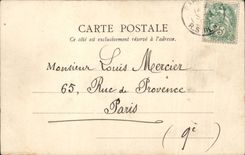 CPA Fantaisie DAvid Paris et Helene Musee du Louvre paris 