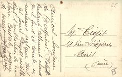 Bagneres de Bigorre CPA Seen from of the terrace of the casino