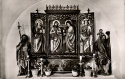 St Anton amndt Arlberg MODERN CARD Nebenaltar