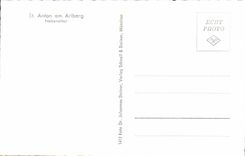 Str Anton amndt Arlberg MODERNE KARTE Nebenaltar
