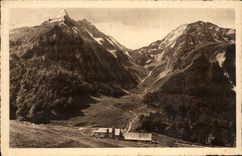 CPA Luchon das Altersheim und der Hafen von Venasque