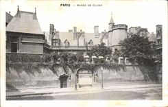 CPA Paris Museum of Cluny
