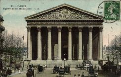 CPA Paris Church of the Madeleine