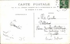 CPA Paris Rue de la barre ( Montmartre )