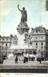 CPA Paris Statue of the Republic