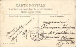 CPA Fantasy Woman Augusta Pouget