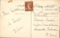 Lourdes CPA the basilica and the cave