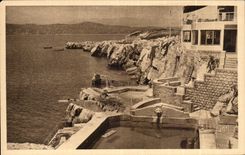 CPA Cape d' Antibes the swimming pool of Eden Rock