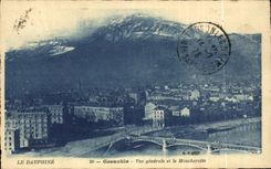 CPA Grenoble View and Moucherotte