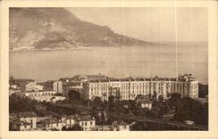 CPA Beaulieu on sea View and the hotel Bristol-board