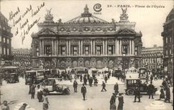 Paris CPA Places opera