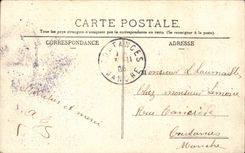 Paris CPA Large hotel Terminus at the station Saint Lazare