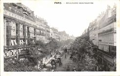 Paris CPA Boulevard Montmartre