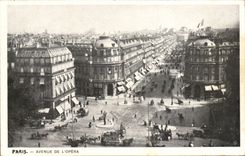Paris CPA Avenue de l'opera