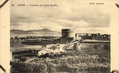 Italy Italia Rome CPA Tomb of Cecilia Metella