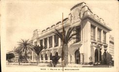 Nice CPA Palate of the Mediterranean