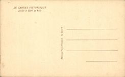 Cannet CPA Garden of the town hall