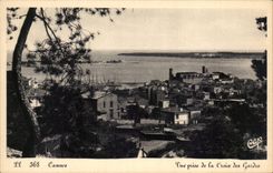CPA Cannes Seen from of the cross of the guards