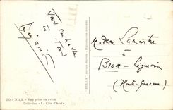 CPA Nice Seen from in the plane