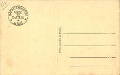 CPA High Koenigsbourg Seen from of the large bastion