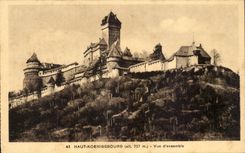 CPA High Koenigsbourg Overall picture