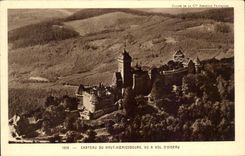 CPA High Koenigsbourg Seen as the crow flies