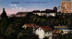 CPA SAverne Zabern Left bein schloss