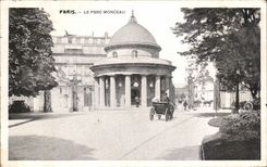 Paris CPA the park Heap