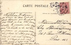 Paris CPA the park Heap