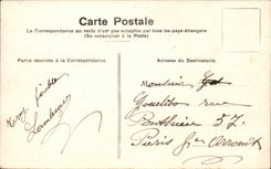 Paris CPA Statue de Beaumarchais