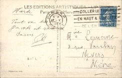 Paris CPA Places Bastille and the column of July