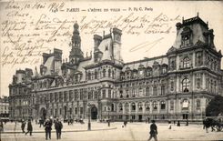 Paris CPA Hotel de ville
