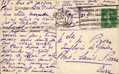 Paris CPA Panorama sur la SEine pris du pont des Arts