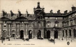 Paris CPA Le Louvre le pavillon Rohan