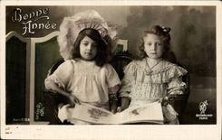 CPA Fantasy Children Happy New Year