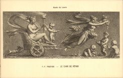 CPA Musee du Louvre Paris Prud'hon Le char de Venus