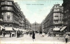 Paris CPA Which occurred of the opera