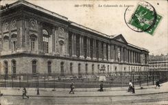 Paris CPA Colonnade du Louvre