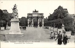 Paris CPA Quand meme de Mercie Carrousel des Tuileries 