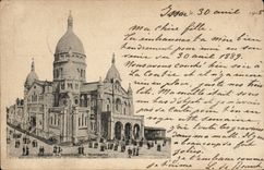 Paris CPA Sacre Coeur Montmartre