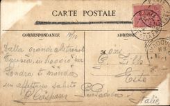 Paris CPA Garden of the royal palace