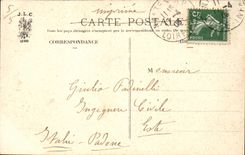 Paris CPA the Louvre the counters dimensions of the Seine