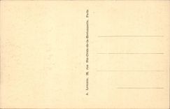 Paris CPA the Pantheon and the street Soufflot