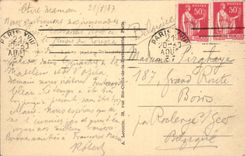 Paris CPA Place de l'opera