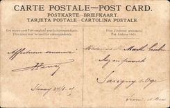 CPA Fantasy Woman song of Breton the Jules lark