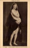 CPA Musee de Vienne Rubens Helene Fourment portrait dit La Petite Pelisse