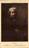 CPA Paris Musee du Louvre Rembrandt Son portrait en 1660